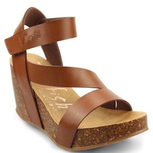 Blowfish Malibu- Brown 3 inch/ Size-6